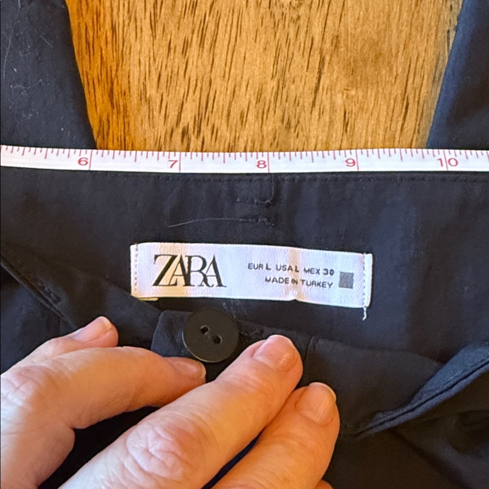 Zara Track style Black Pants - Picture 3 of 8